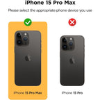 Buy now VRS DESIGN Damda Glide Ultimate for iPhone 15 Pro Max (2023), Premium Sturdy Fully Covered Camera Lens Protection Wallet Case with Multi-Functional Strap (Matte Black) at indiglob india