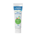 Buy now Dr. Brown's Fluoride-Free Baby Toothpaste, Safe to Swallow, Apple Pear, 1-Pack, 1.4oz/40g, 0-3 Years at indiglob india