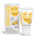 BioGaia Immune Active Baby Probiotic Drops + Vitamin D | Immune & Digestive | Pediatrician-Recommended | Supports Immune Health | Promotes Digestive Health & Regularity | Baby & Toddlers | 5mL