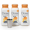 Dose for Your Liver Cleanse Detox & Repair, 16oz Bottle, 3 Pack | Organic Milk Thistle Liver Supplement with Turmeric, Dandelion, Ginger, Orange, Supports Healthy Liver Function