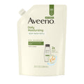 Aveeno Daily Moisturizing Body Wash Refill Pouch, 36 fl. oz | For Sensitive Skin, Light Fragrance, Formulated with Prebiotic Oat, Gently Cleanses, Nourishes Dry Skin