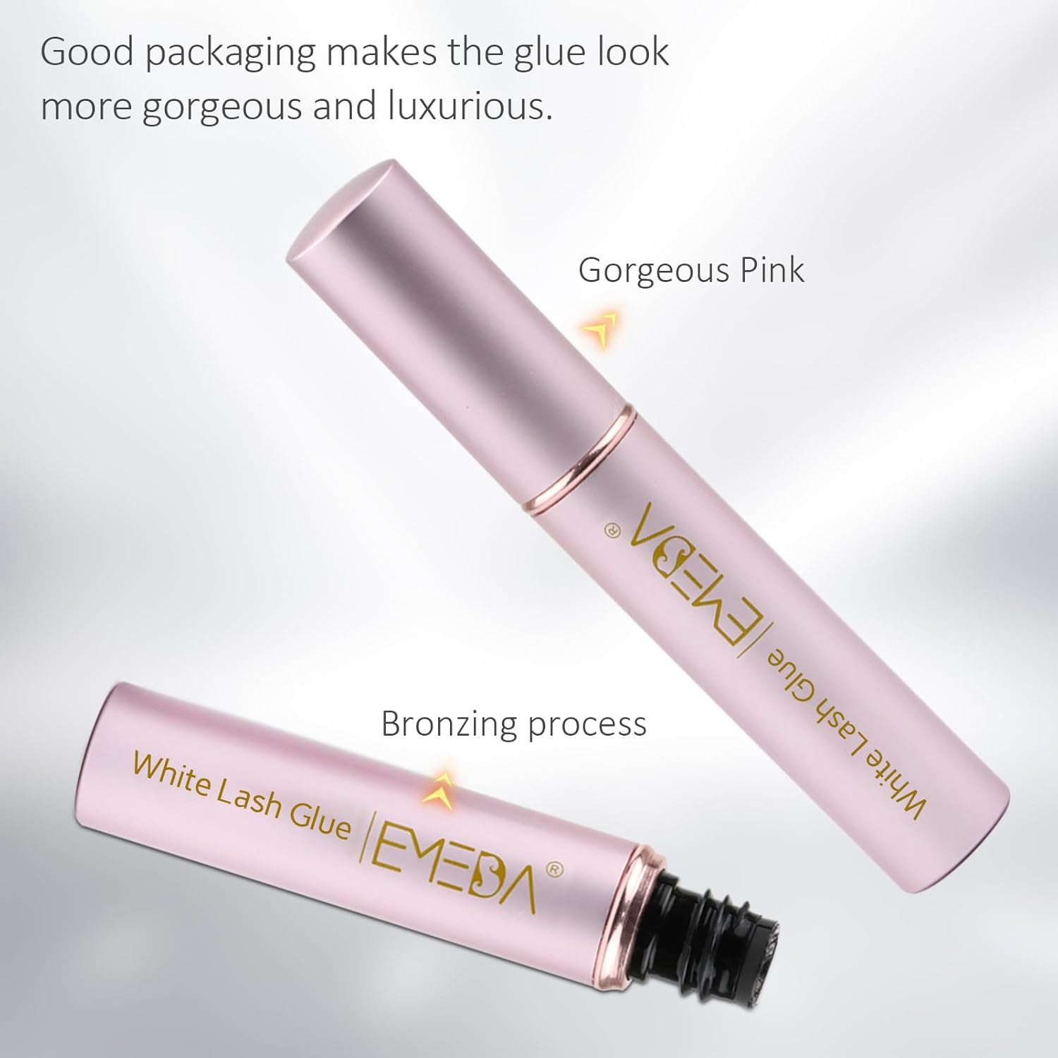 Buy now EMEDA Eyelash Glue for False Lashes Super Strong Hold Long Lasting 24H Waterproof Latex Free Best Lash Glue Eyes Strip White Clear Adhesive 5ml 0.17oz at indiglob india