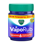 Buy now Vicks Vaporub Relief from Cold, Cough, Blocked Nose, Headache, Body ache, Muscular Stiffness and Breathing Difficulty, 105ml at indiglob india
