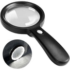 Buy now Magnifying Glass with Light, 10X Handheld Large Magnifying Glass 12 LED Illuminated Lighted Magnifier for Macular Degeneration, Seniors Reading, Soldering, Inspection, Coins, Jewelry, Exploring at indiglob india