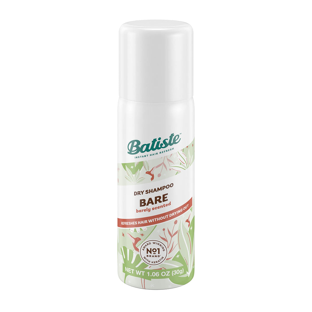 Batiste Dry Shampoo Bare Mini Travel Size 1.06 oz (Pack of 3)