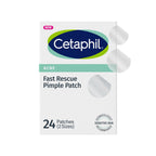Cetaphil Acne Patches Salicylic Acid & CICA, Sensitive Skin Care, 24 ct | Hydrocolloid Pimple Patches, Salicylic Acid + Heartleaf Extract, Overnight Results, Gentle Sensitive Skin Formula, 24 Count