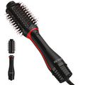 Buy now REVLON One Step Volumizer PLUS Hair Dryer and Styler - More Volume, Less Damage, and More Styling Control for Easy and Fast Salon-Style Blowouts, Plus Travel Friendly (Black) Black Red at indiglob india