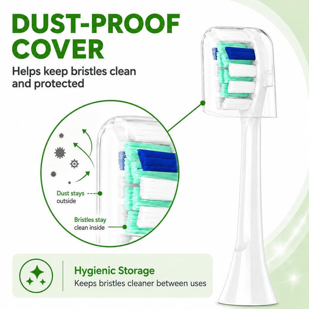 Replacement Toothbrush Heads for Philips Sonicare 8-Pack