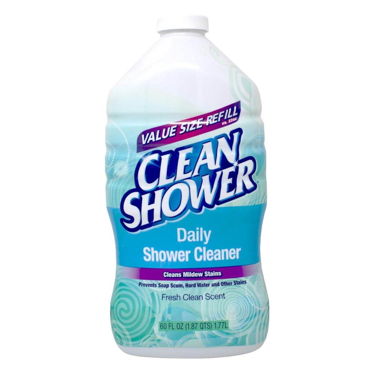 2 Set / Clean+Shower++No+Scent+Basin+Tub+and+Tile+Cleaner++60+oz.+Liquid