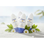 Dove Original Clean Roll On Deodorant, Aluminum Free, All Day Odor Protection, 4-Pack, 1.7 FL Oz Each, 4 Bottles