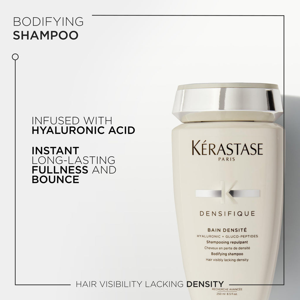 Kerastase Densifique Densité Shampoo - Thickening & Strengthening Shampoo For Fine & Thinning Hair, Removes Build-Up, Hydrates and Adds Shine, With Hyaluronic Acid & Ceramides