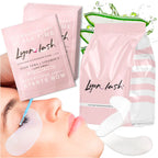 Buy now 100 Pairs Eyelash Extension Under Eye Gel Pads by Lyon Lash - Lint Free with Aloe Vera Hydrogel Eye Patches, Premium Eyelash Extension Supplies & Beauty Tools, Fit Most Eye Shape, Stick Well at indiglob india