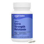Amazon Basics Extra Strength Melatonin Tablets, 10 mg, 120 Count