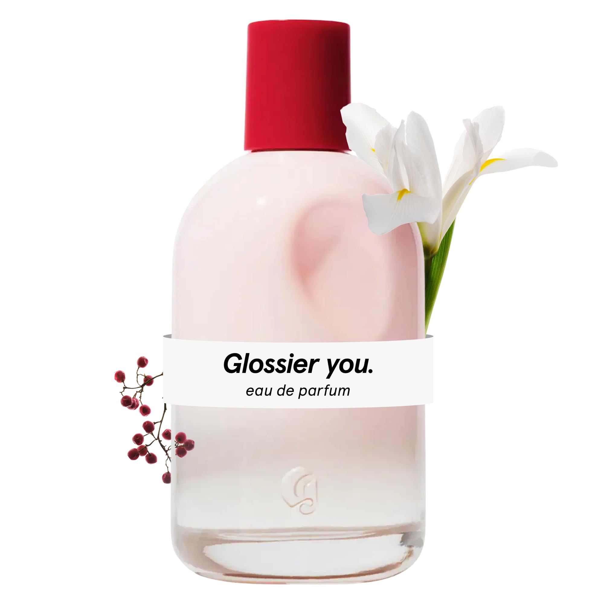 Glossier You Eau de Parfum, Unisex Skin-Scent Enhancer, XL 100 ml | Warm, Musky & Spicy, Pink Pepper, Iris & Ambrox Base Notes, Smells Different on Everyone, Layer & Mix to Match Your Mood