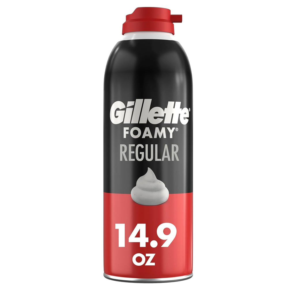 Buy now Gillette Foamy Classic Shave Foam for Men, Protection Against Shaving Irritation, Quick and Smooth Shave, shaving cream, 14.9 Oz at indiglob india