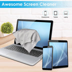 6PCS Large Eyeglass Cleaning Cloths, 12 x12 in Screen Cleaner