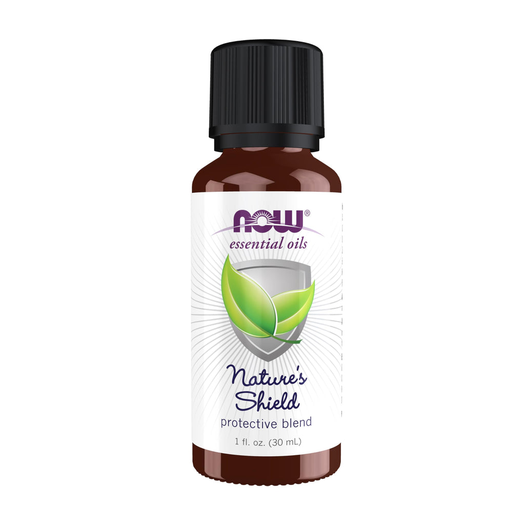 Buy now NOW Essential Oils, Nature's Shield, Energizing Aromatherapy Scent, Blend of Pure Essential Oils, Vegan, Child Resistant Cap, 1-Ounce at indiglob india
