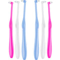 Buy now Boao 6 Pieces Tuft Toothbrush Tufted End-tuft Soft Trim Single Compact Interdental for Detail Cleaning Tapered Brush(Tapered Brush) Tapered Brush at indiglob india