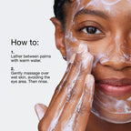 Clinique Take The Day Off Facial Cleansing Mousse With Hyaluronic Acid + Glycerin | Dissolves Makeup, Sunscreen + Pollution | For All Skin Types, 4.2 Fl Oz