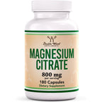 Magnesium Citrate 800mg (112mg Elemental), Regularity, Sleep & Calm, 90 Ct | Gentle Digestive Regularity, Restful Sleep Support, Muscle Relaxation & Calm, Third-Party Tested