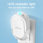 Febreze Odor-Fighting Plug in Air Freshener, Scented Oil Refill, Unstoppables Fresh and Downy Calm Scents, 4 Refills