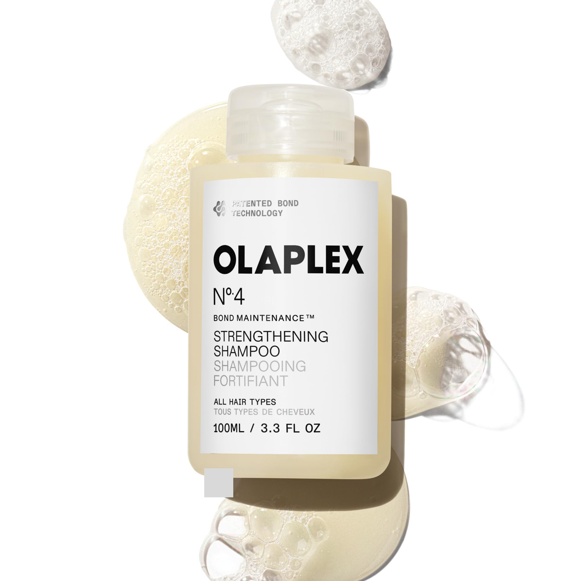 OLAPLEX N°.4 Bond Maintenance™ Strengthening Shampoo | Bond Repair | For Medium, Thick, or Coarse Hair; Daily Use for Straight, Wavy, Curly, and Coily Hair of All Porosity Levels