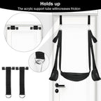 Sex Toys Sex Swing BDSM Bondage Slave Leather Soft Plush Sex Slings with Adjustable Straps, Hanging Door Handcuffs Leg Restraints Spreader Adult Toys for Couple