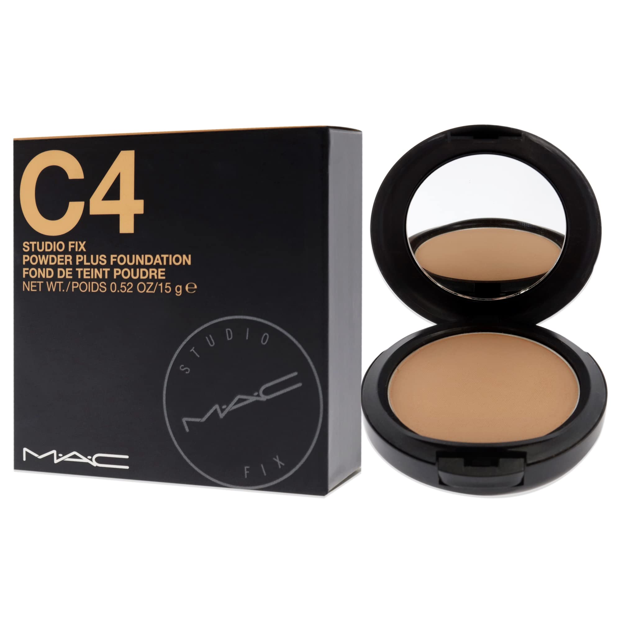 Buy now MAC Studio Fix Powder Plus Foundation C4, Multi, 0.52 Ounce (JL69060225) at indiglob india