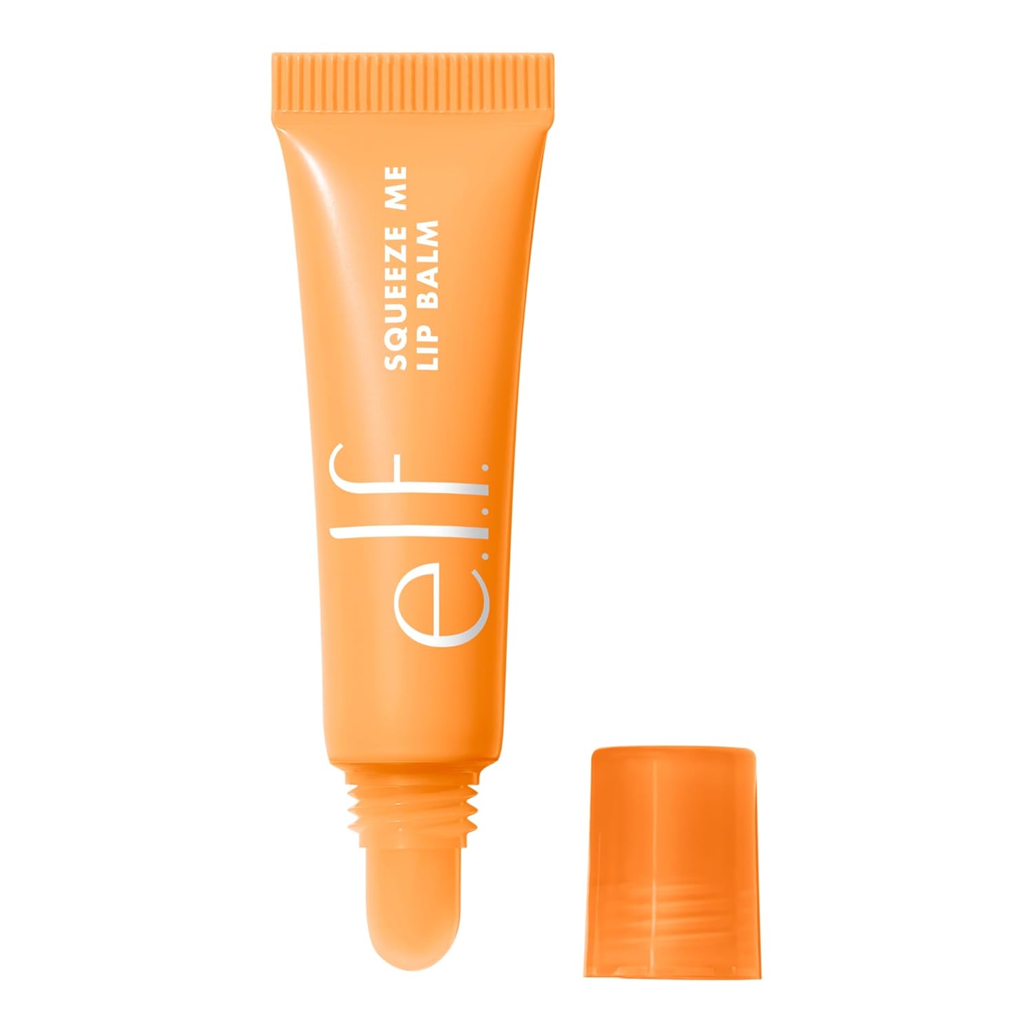 Buy now e.l.f. Squeeze Me Lip Balm, Moisturizing Lip Balm For A Sheer Tint Of Color, Infused With Hyaluronic Acid, Vegan & Cruelty-free, Strawberry 0.21 Ounce (Pack of 1) Peach at indiglob india