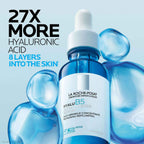 La Roche-Posay Hyalu B5 Pure Hyaluronic Acid Serum for Face, with Vitamin B5, Anti-Aging Serum for Fine Lines and Wrinkles, Plumps and Repairs Dry Skin, Safe on Sensitive Skin