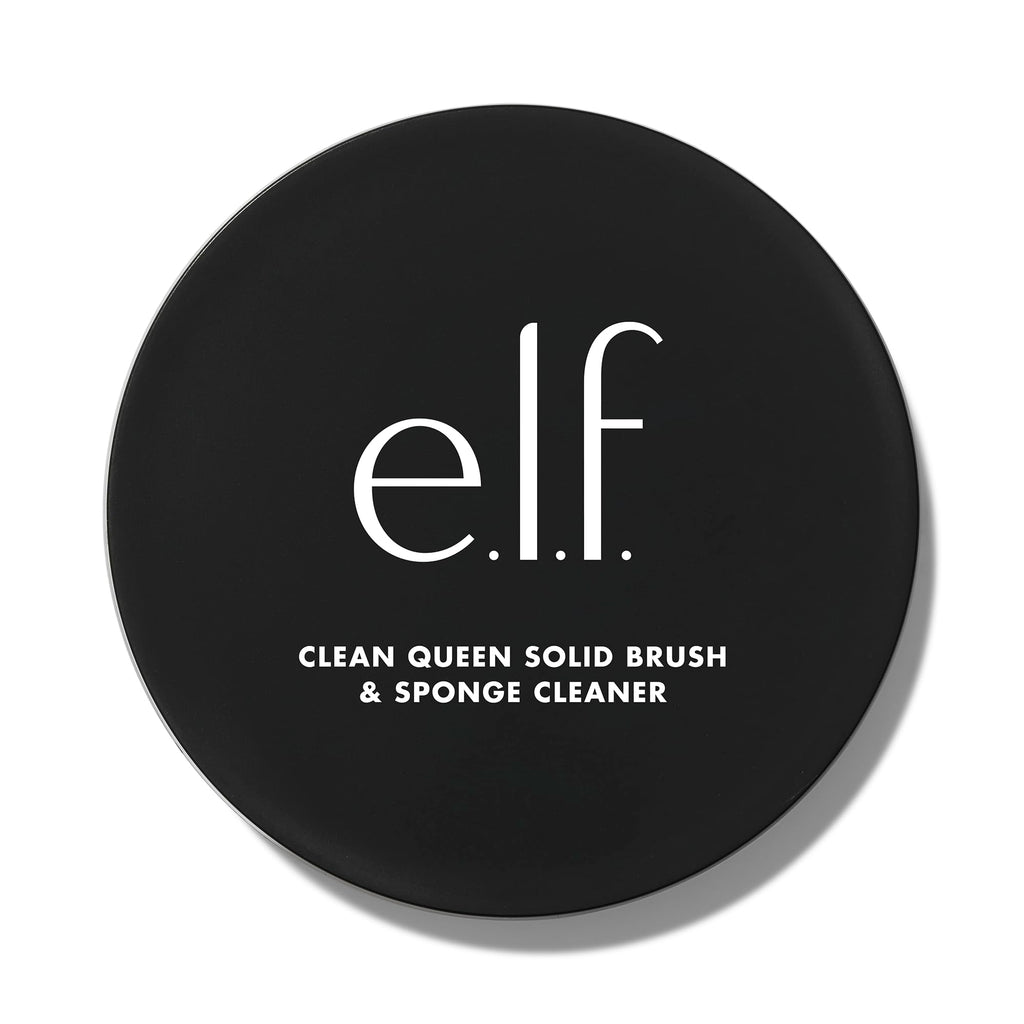 Buy now e.l.f. Clean Queen Solid Brush & Sponge Cleaner, Cleanses Face & Eye Makeup Brushes & Sponges, Nourishing, Non-Damaging Formula, Vegan & Cruelty-Free at indiglob india