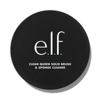 Buy now e.l.f. Clean Queen Solid Brush & Sponge Cleaner, Cleanses Face & Eye Makeup Brushes & Sponges, Nourishing, Non-Damaging Formula, Vegan & Cruelty-Free at indiglob india