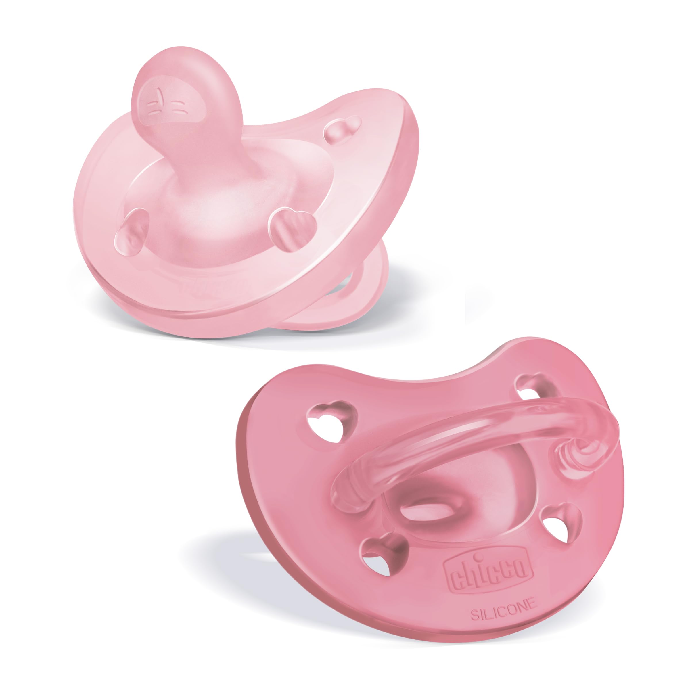 Buy now Chicco PhysioForma Silicone Orthodontic Pacifier, 0-6m | 100% Soft Silicone | Supports Breathing & Oral Development | Satin-Textured Nipple | Includes Sterilizing Case | BPA Free | Blue/Green, 2pk 6 to 16 months New Pink, 2 Pack oz. at indiglob india