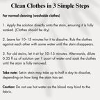 Blood Stain Remover for Clothes (10.14oz)