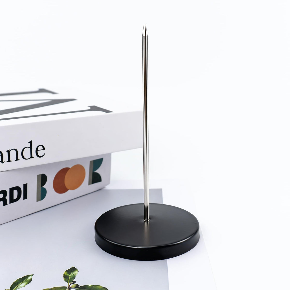 BlingKingdom Paper Receipt Spike Holder, Sturdy Restaurant Ticket Stabber