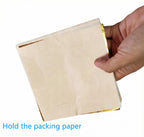 Homepal 100pcs Imitation Gold Leaf for Arts, Gilding Crafting, Painting, Furniture Decoration, Imitation Gold Foil Sheets 5.5" x 5.5"