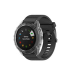 Buy now RuenTech Case Cover Compatible with Garmin Fenix 6X/6X Pro/Fenix 6X Sapphire Case Protector TPU Protective Case Frame for Fenix 6X Smart Watch (Black&Transparent) at indiglob india