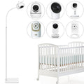 AOZTSUN 67 inch Adjustable Height Baby Monitor Floor Stand Holder for Infant Optics DXR-8 Pro,eufy HelloBaby HB6560/HB6550/Pro/HB65/HB66/HB248,ANMEATE SM935E or Any Cameras with 1/4 Screw Mount