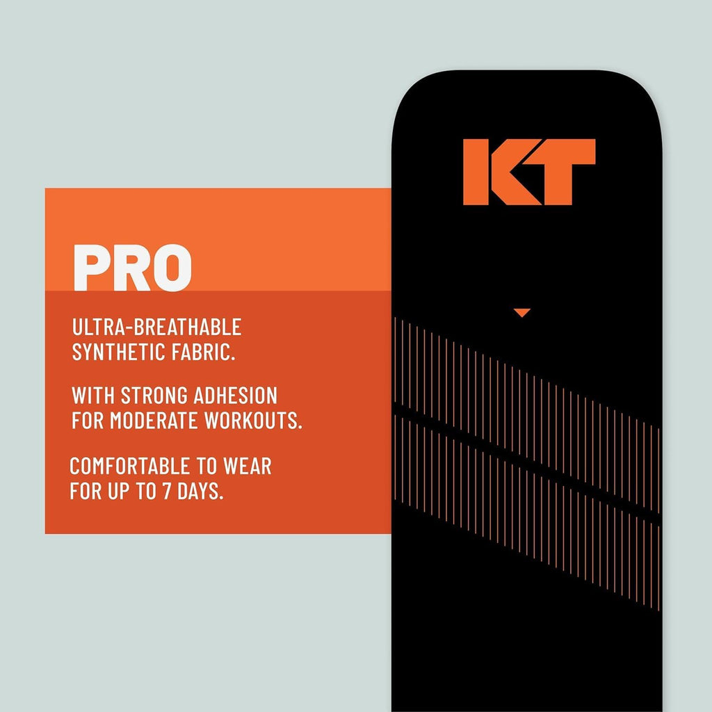 Buy now KT Tape, Pro Synthetic Kinesiology Athletic Tape, 16â€™ Uncut Roll at indiglob india