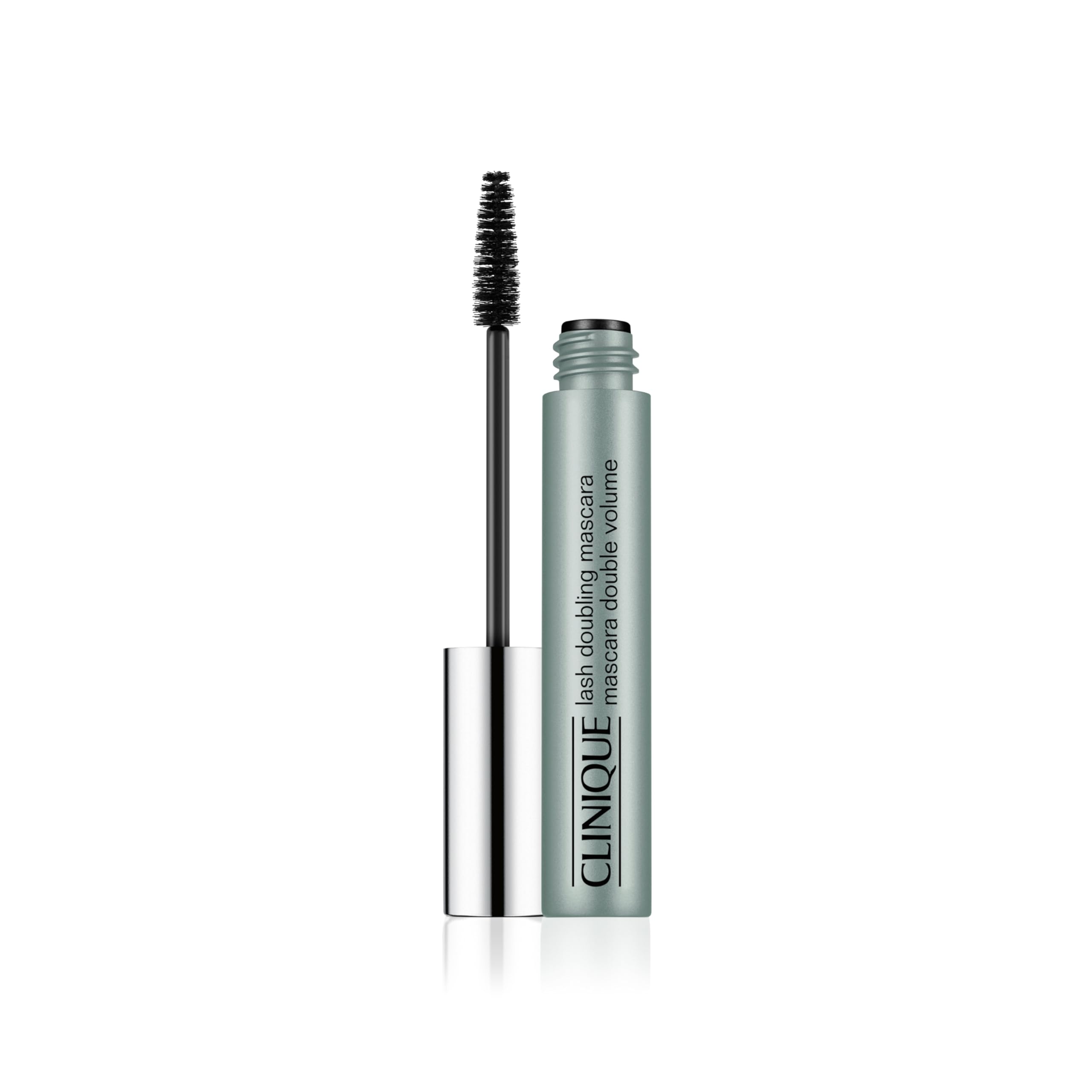 Buy now Clinique Lash Doubling Mascara | Length, Defining + Safe for Sensitive Eyes, Black, 1 Fl Oz at indiglob india