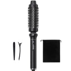 Wavytalk Thermal Brush 1.5" Detachable Heated Round Brush for Blowout Look | Detachable Brush Head Includes Travel Pouch, Create Voluminous Blowout Look, Tourmaline Ceramic, 2 Temp Settings Dual Voltage