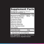 Livingood Daily Magnesium Complex 300mg with Chicory Root, 60 Capsules | 7-in-1 Supplement, Glycinate, Citrate, Bisglycinate, Amino Acids, Chicory Root for Heart, Sleep, Muscle Support, Made in USA
