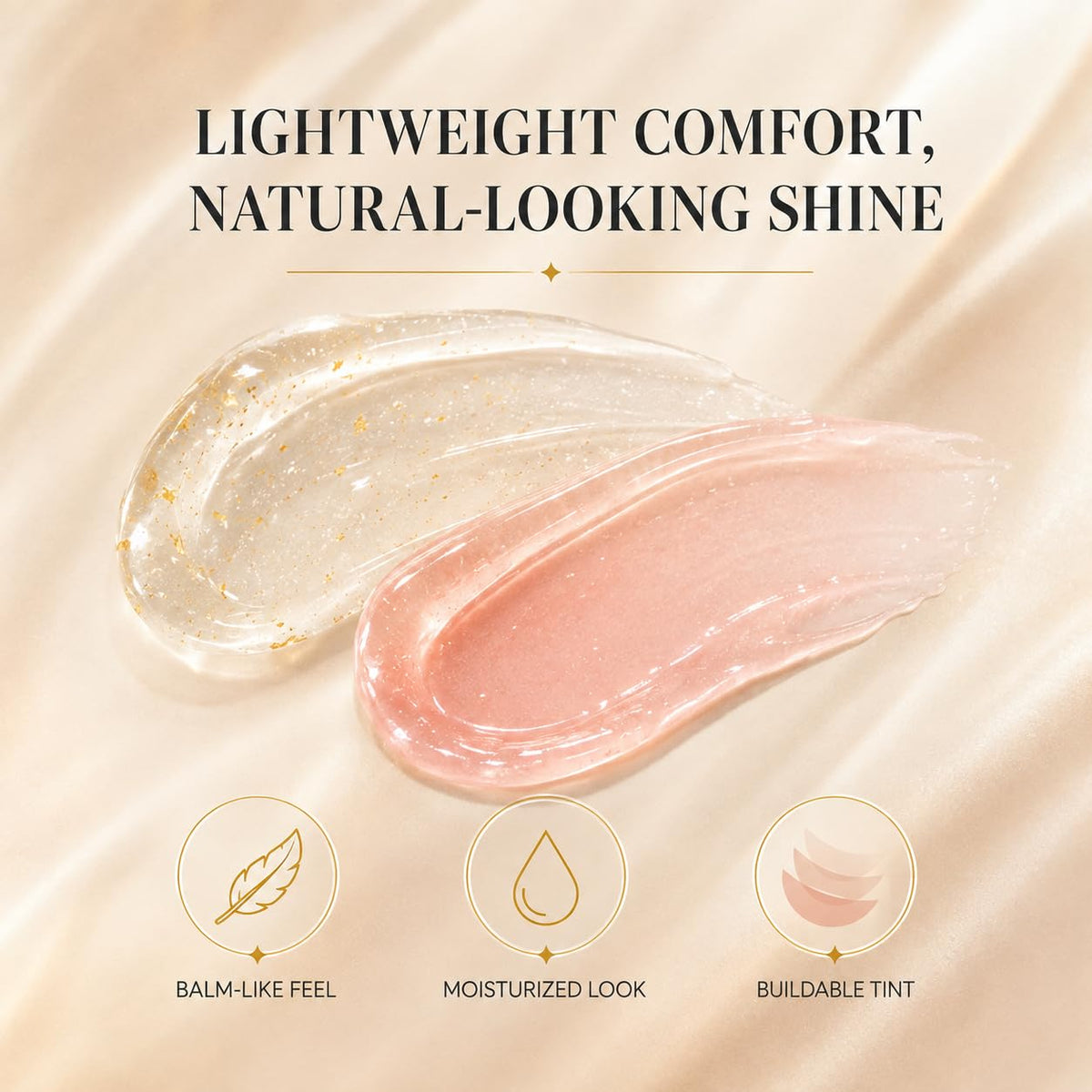 Clear pH-Adaptive Lip Color for Mature Lips