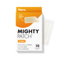 Hero Cosmetics Mighty Patch Surface Large Acne Pimple Patches, 10 Ct | Multi-Blemish Acne Spot Patch; For Cheek, Forehead, and Chin; Hydrocolloid Covers; Pimple Stickers; Vegan-friendly