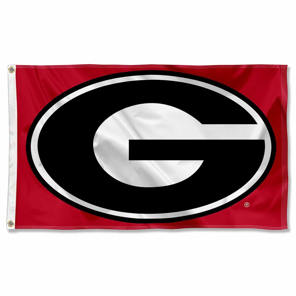 College Flags & Banners Co. Georgia Bulldogs Dawgs University Large College Flag