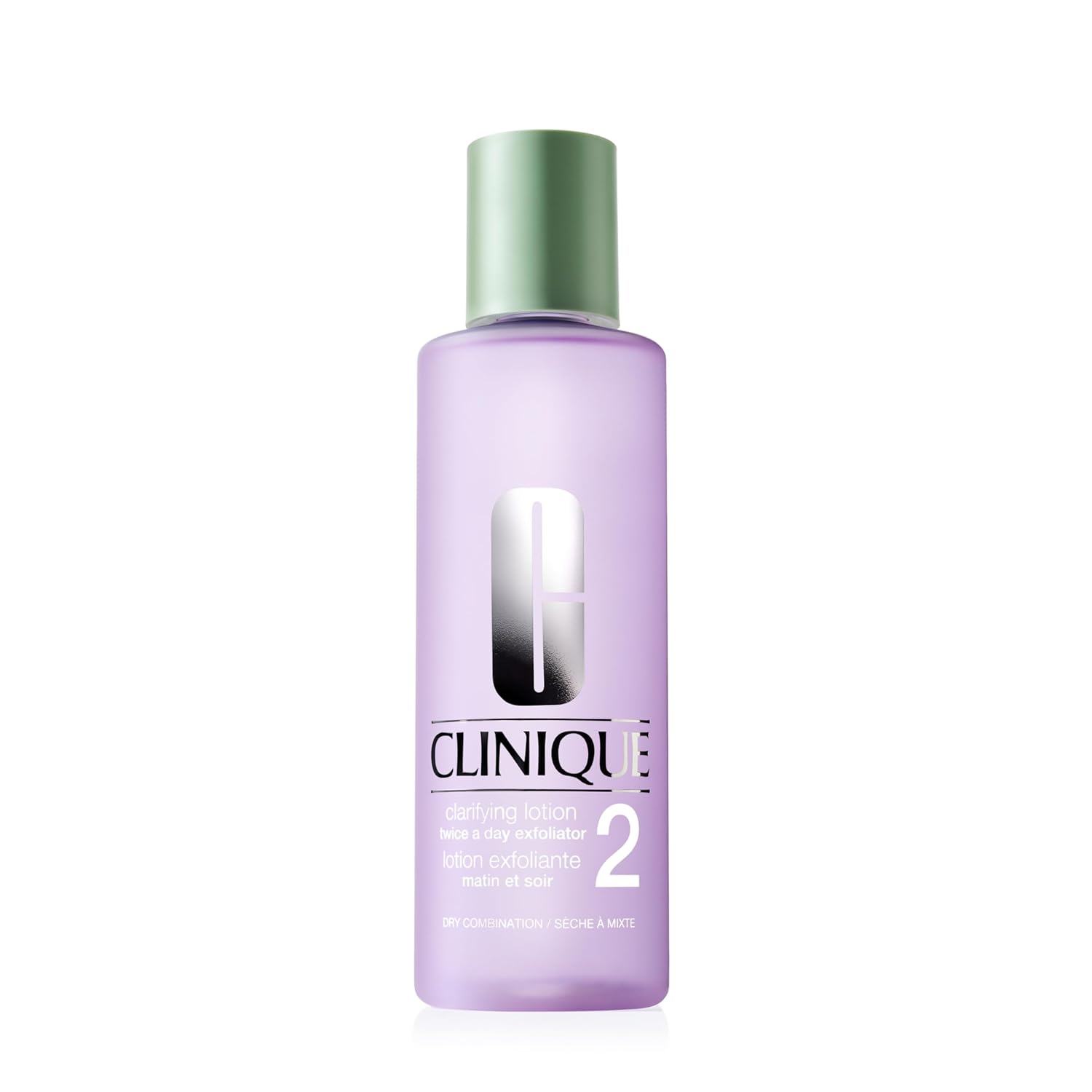Buy now Clinique 3-Step Clarifying Lotion Face Exfoliator 2 | Toner With Witch Hazel | For Dry Combination Skin Types 13.5 Fl Oz at indiglob india