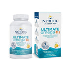 Nordic Naturals Ultimate Omega-D3,1280mg + 1000IU D3, Lemon - 45 Count | Omega-3 Fish Oil with EPA & DHA + Vitamin D3. Supports brain, heart & immune health. Lemon flavor. 45 servings. 2 per day.