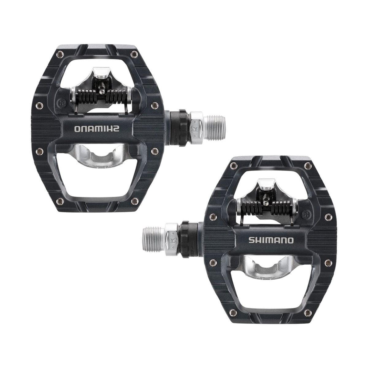SHIMANO PD-EH500 SPD & Flat Dual Sided Bike Pedal for Indoor Cycling & Urban Riding