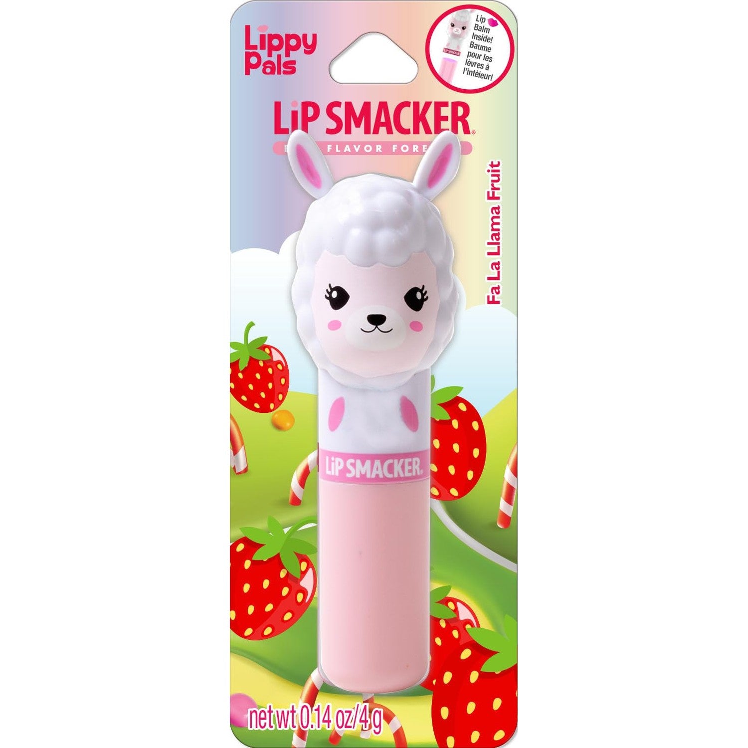 Buy now Lip Smacker Lippy Pals Llama, Flavored Moisturizing & Smoothing Soft Shine Lip Balm, Hydrating & Protecting Fun Tasty Flavors, Cruelty-Free & Vegan - Straw-ma-Llama berry at indiglob india