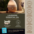 Buy now Gya Labs Lavender Essential Oil for Aromatherapy â€“ 0.34 Fl Oz â€“ Premium Grade Essential Oils for Diffuser, Aromatherapy, Hair Care, Skin Care, Body, Massage & DIY Candle Making Scents at indiglob india
